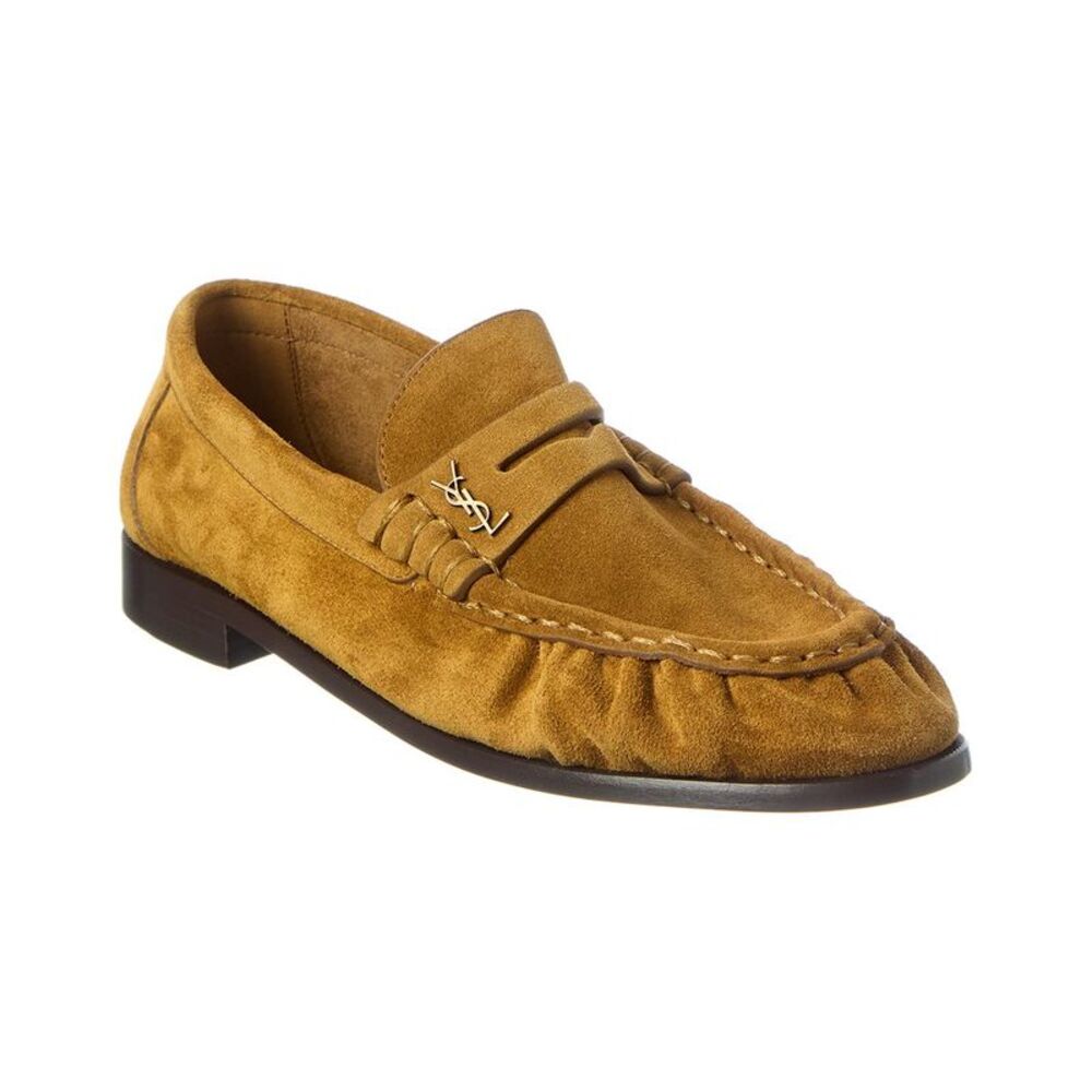 Saint Laurent Le Suede Loafer, Brown